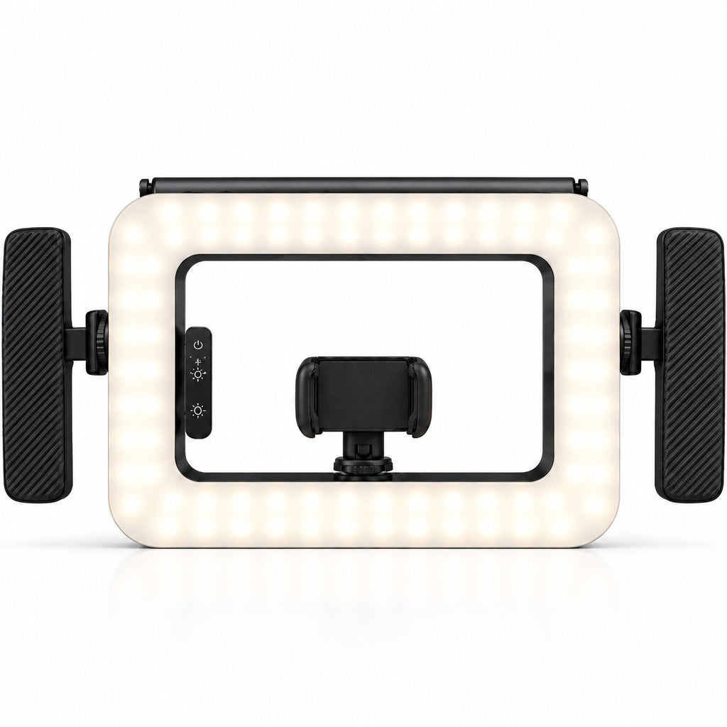 PANEL TRIPODE CON LUZ LED RECTANGULAR