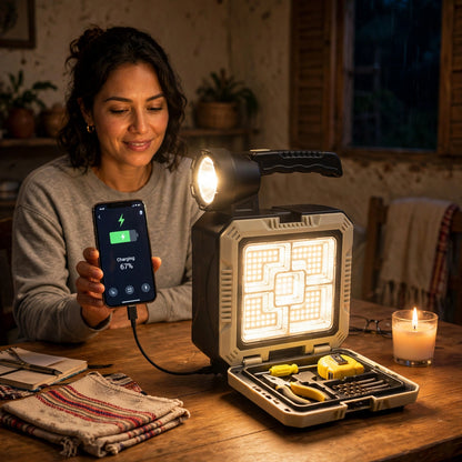 LINTERNA LED CON HERRAMIENTA