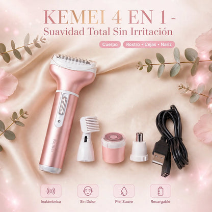RASURADORA 4 EN 1 KEMEI
