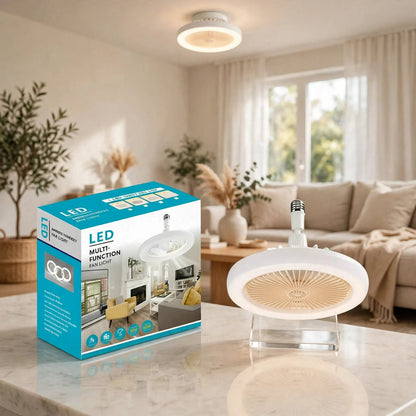 LAMPARA VENTILADOR DE TECHO AROMATERAPIA